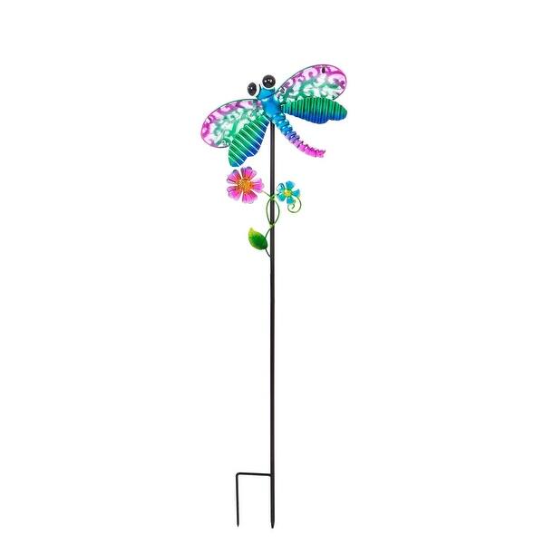 36"H Secret Solar Garden Stakes, Dragonfly Bed Bath & Beyond 32514618